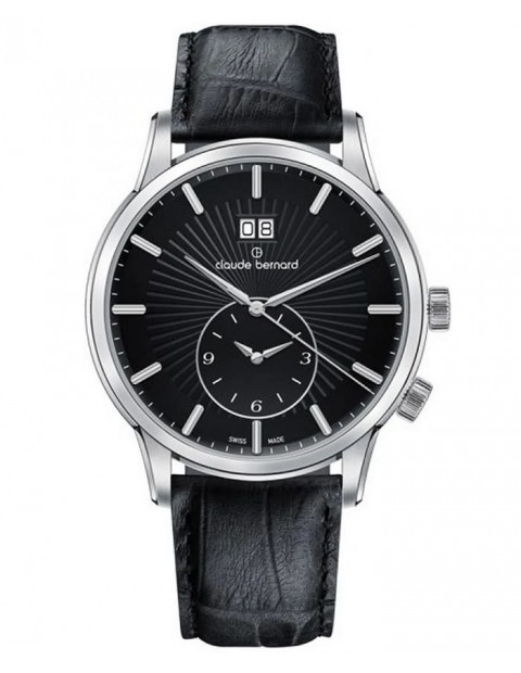 Claude Bernard Classic 2nd Time Zone 62007-3-NIN