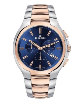 EDOX Les Bemonts Chrono 10239-357R-BUIR