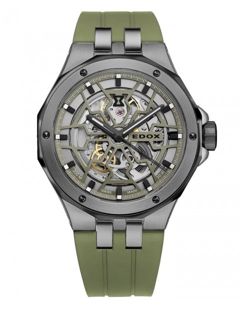 EDOX Delfin Mecano Skeleton 85303-357GNCAV-VONB